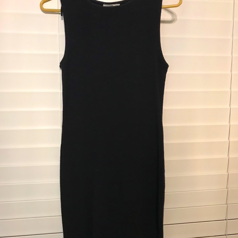 High neck tank dress